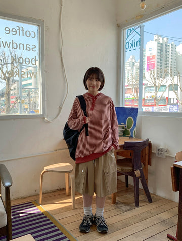 Tumyu Banding Bermuda Cargo Pants